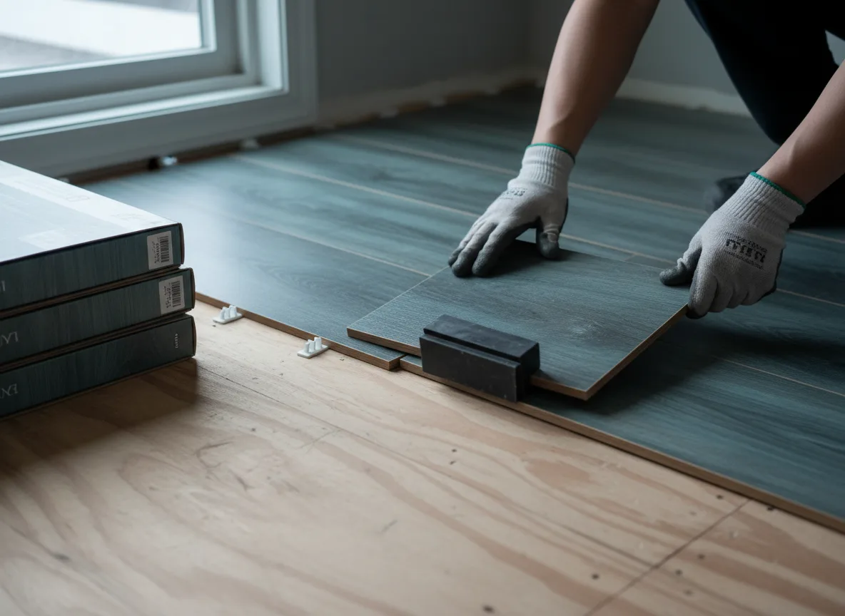 Luxury Vinyl Plank Installation company in Veblen, SD